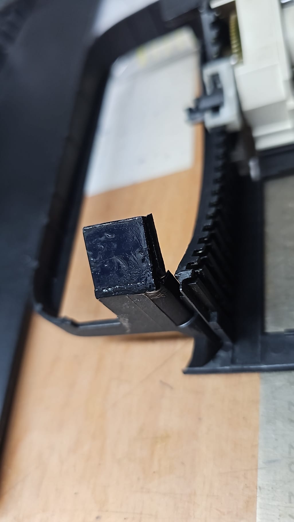 Reparatur Wählhebelblende E31