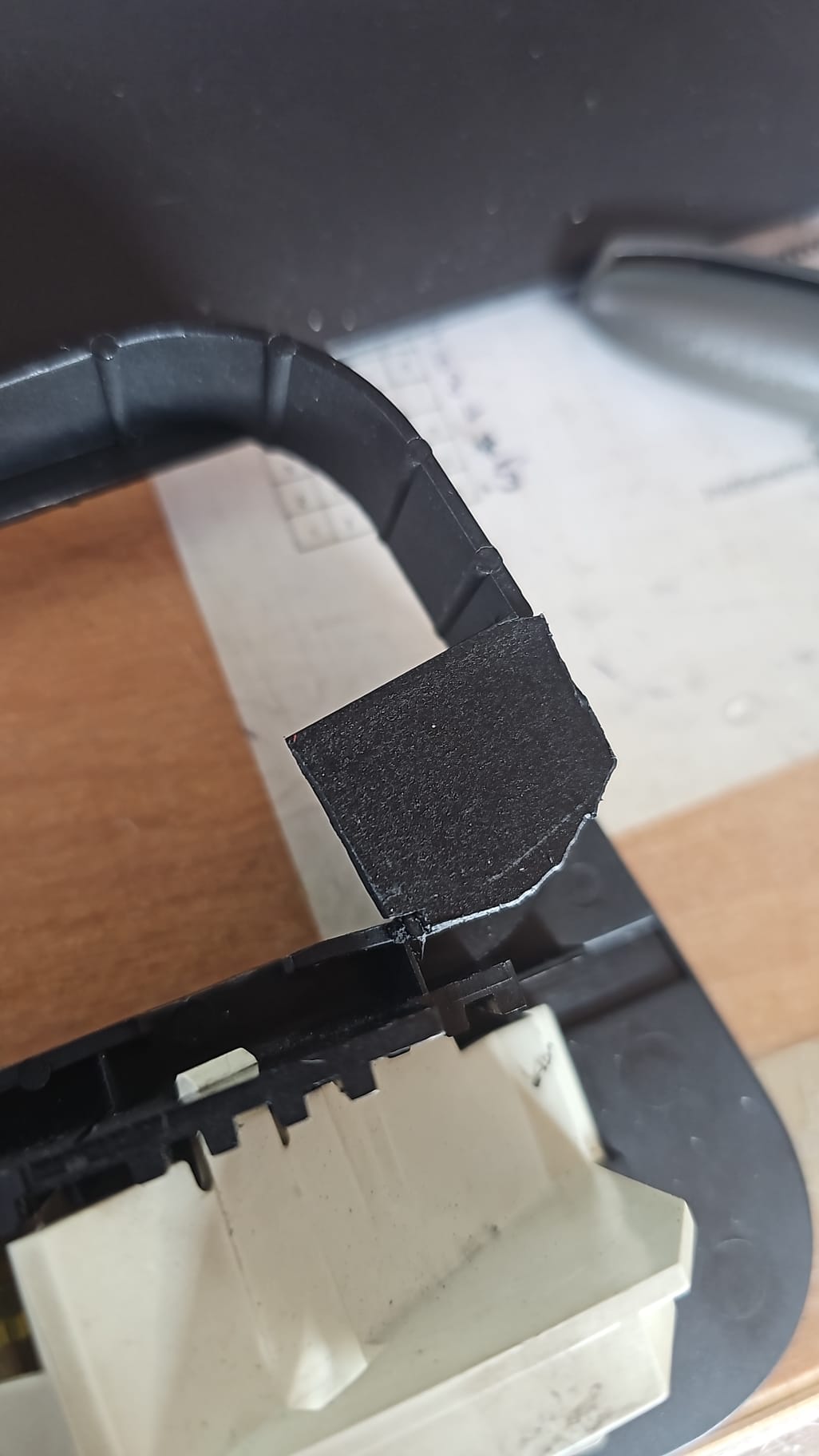 Reparatur Wählhebelblende E31